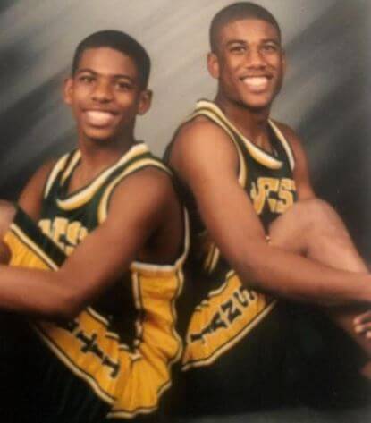 Robin Paul children Charles and Chris Paul.